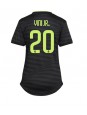 Real Madrid Vinicius Junior #20 Ausweichtrikot für Frauen 2022-23 Kurzarm